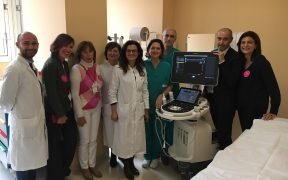 ecografo breast unit, donazione agli spedali civili