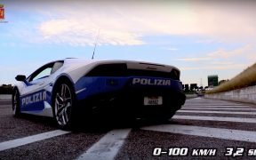 lamborghini huracàn polizia di stato