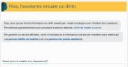 Filos assistente virtuale per malati di cancro