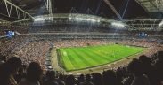 Stadio partita di Calcio