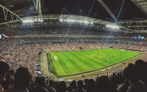 Stadio partita di Calcio